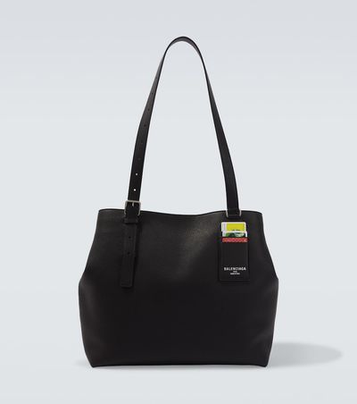 Balenciaga Balenciaga Credit leather tote bag