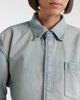 Balenciaga Balenciaga Cropped denim shirt - 3