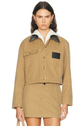 Balenciaga Balenciaga Cropped Workwear Jacket