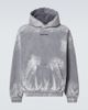 Balenciaga Balenciaga Distressed cotton jersey hoodie - 1