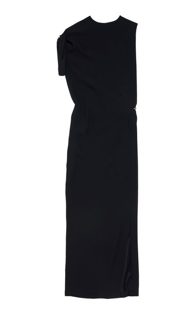 Balenciaga Balenciaga Draped Asymmetric Maxi Dress