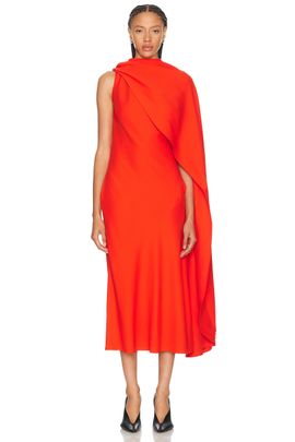 Balenciaga Balenciaga Draped Long Dress