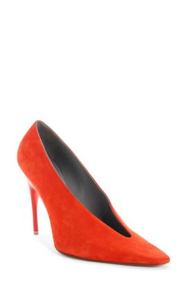 Balenciaga Balenciaga Duchesse Asymmetric Pointed Toe Pump