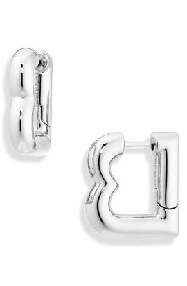 Balenciaga Balenciaga Eisa B XS Hoop Earrings
