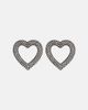 Balenciaga Balenciaga Embellished heart earrings - 1