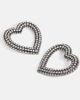 Balenciaga Balenciaga Embellished heart earrings - 4