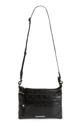 Balenciaga Balenciaga Explorer Double Pouch Lambskin Messenger Bag