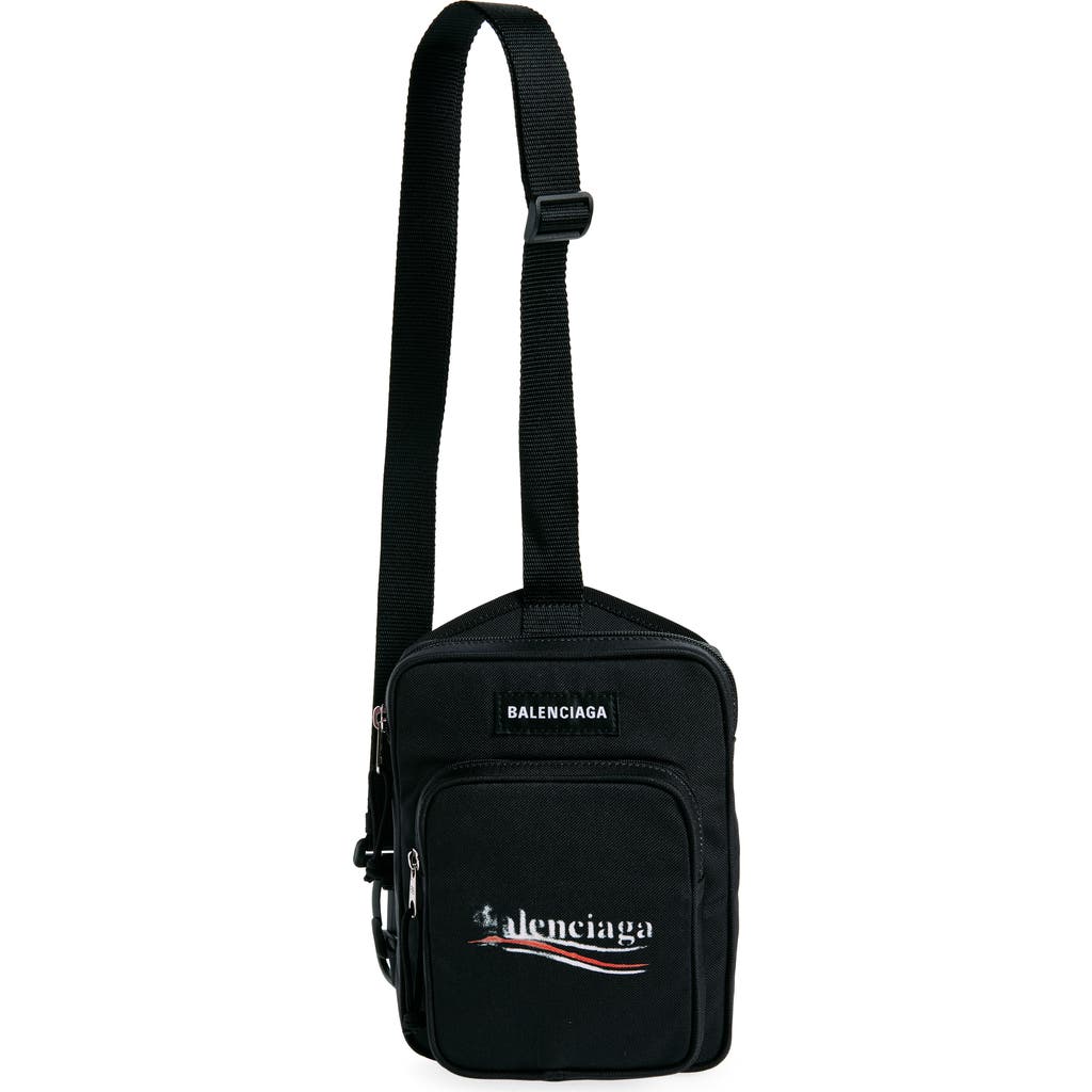 Balenciaga Balenciaga Explorer Political Stencil Logo Crossbody Messenger Bag