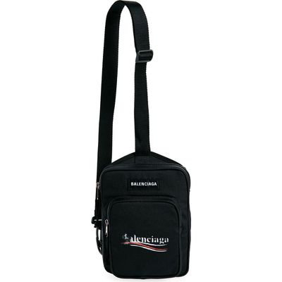 Balenciaga Balenciaga Explorer Political Stencil Logo Crossbody Messenger Bag