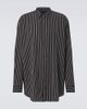 Balenciaga Balenciaga Flowing striped poplin shirt - 1