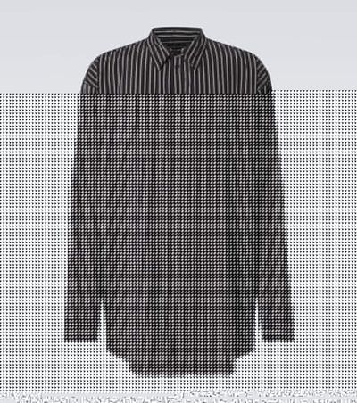 Balenciaga Balenciaga Flowing striped poplin shirt