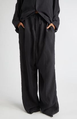 Balenciaga Balenciaga Fluid Cupro Tailored Pants