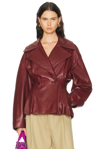 Balenciaga Balenciaga Folded Short Trench Coat