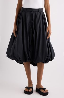Balenciaga Balenciaga Gathered Technical Taffeta Balloon Shorts