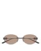 Balenciaga Balenciaga Gossip Oval Rimless Sunglasses, 59mm - 2