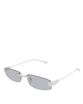 Balenciaga Balenciaga Gossip Rectangular Sunglasses, 57mm