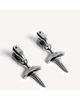 Balenciaga Balenciaga Goth Drop Earrings - 4