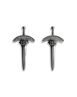 Balenciaga Balenciaga Goth Stud Earrings