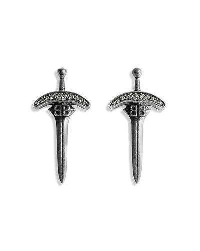 Balenciaga Balenciaga Goth Stud Earrings