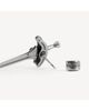 Balenciaga Balenciaga Goth Stud Earrings - 3