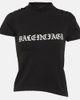 Balenciaga Balenciaga Gothic Type Shrunk cotton-blend T-shirt - 1