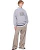 Balenciaga Balenciaga Gray & Blue 'CEO' Team Logo Dry Molleton Shirt Crewneck - 4