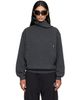 Balenciaga Balenciaga Gray Back-To-Front Turtleneck - 1