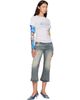 Balenciaga Balenciaga Gray Double Sleeve T-shirt - 4