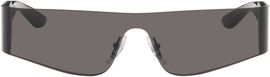 Balenciaga Balenciaga Gray Mono Rectangle Sunglasses