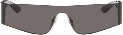 Balenciaga Balenciaga Gray Mono Rectangle Sunglasses