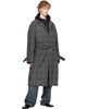 Balenciaga Balenciaga Gray Raglan Coat - 4