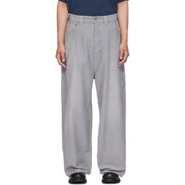Balenciaga Balenciaga Gray Trompe L'œil Jeans