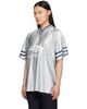Balenciaga Balenciaga Gray V-Neck Oversized T-Shirt - 4