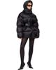 Balenciaga Balenciaga Gray Wool Hooded Scarf - 3