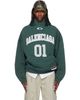 Balenciaga Balenciaga Green Basketball Large Fit Hoodie - 1