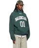 Balenciaga Balenciaga Green Basketball Large Fit Hoodie - 2