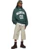 Balenciaga Balenciaga Green Basketball Large Fit Hoodie - 4