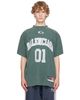Balenciaga Balenciaga Green Basketball Oversized T-shirt - 1