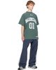 Balenciaga Balenciaga Green Basketball Oversized T-shirt - 4