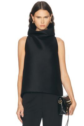 Balenciaga Balenciaga High Collar Top