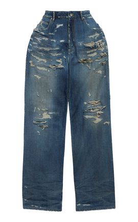 Balenciaga Balenciaga Hourglass Distress Jeans