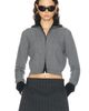 Balenciaga Balenciaga Hybrid Zip Up Sweater - 1