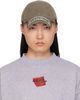 Balenciaga Balenciaga Khaki Masking Tape Cap - 1