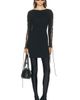 Balenciaga Balenciaga Lace Up Long Sleeve Dress - 1