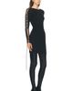 Balenciaga Balenciaga Lace Up Long Sleeve Dress - 2