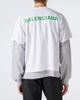 Balenciaga Balenciaga Layered cotton jersey T-shirt - 4
