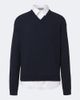 Balenciaga Balenciaga Layered ribbed-knit cotton sweater - 1