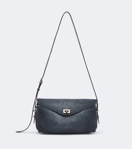Balenciaga Balenciaga Le 7 Medium suede shoulder bag