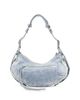 Balenciaga Balenciaga Le Cagole Mini Shoulder Bag Denim With Rhinestones - 2