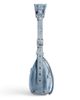 Balenciaga Balenciaga Le Cagole Mini Shoulder Bag Denim With Rhinestones - 3